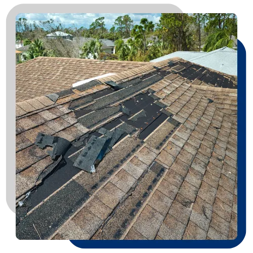 Free roof repair estimate visit at a property in Galesburg, IL