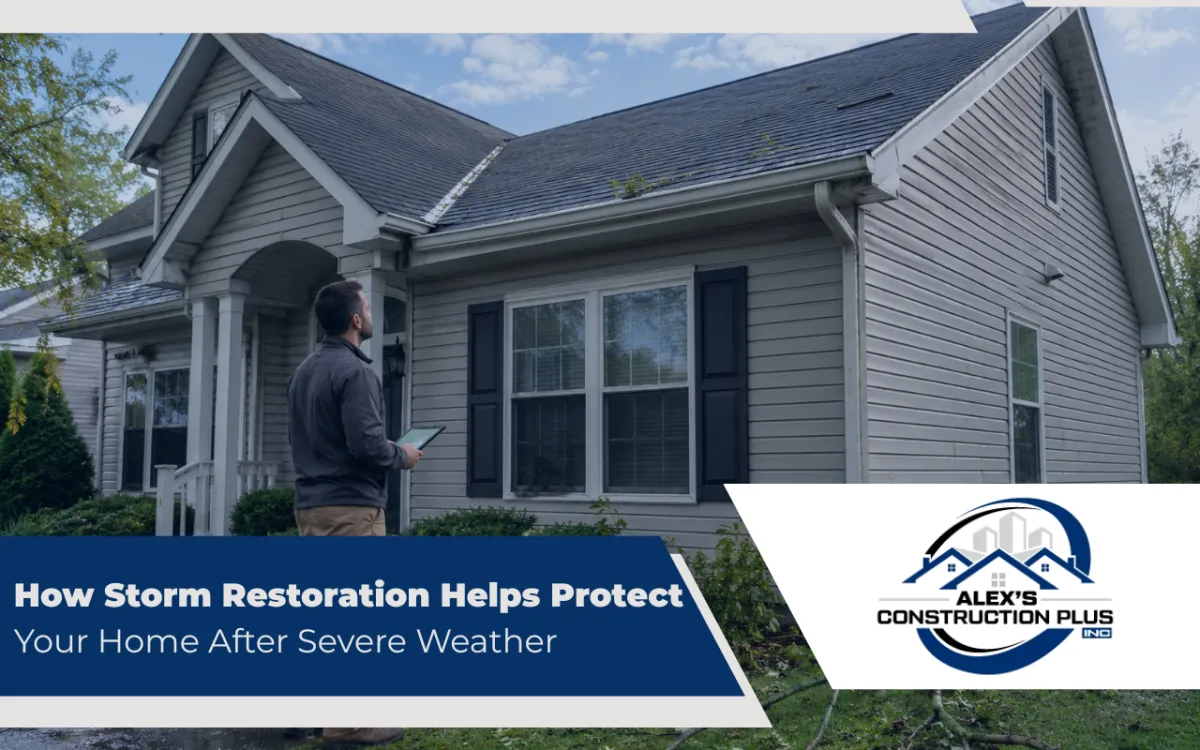 Storm Restoration Tips for Safer Exterior Home Repairs