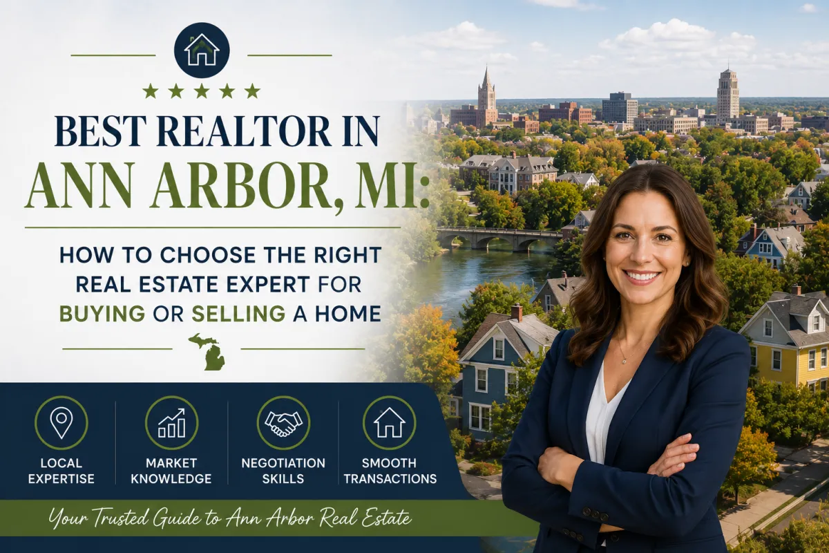 Best Realtor in Ann Arbor, MI: How to Choose the Right Real Estate Expert for Buying or Selling a Home
