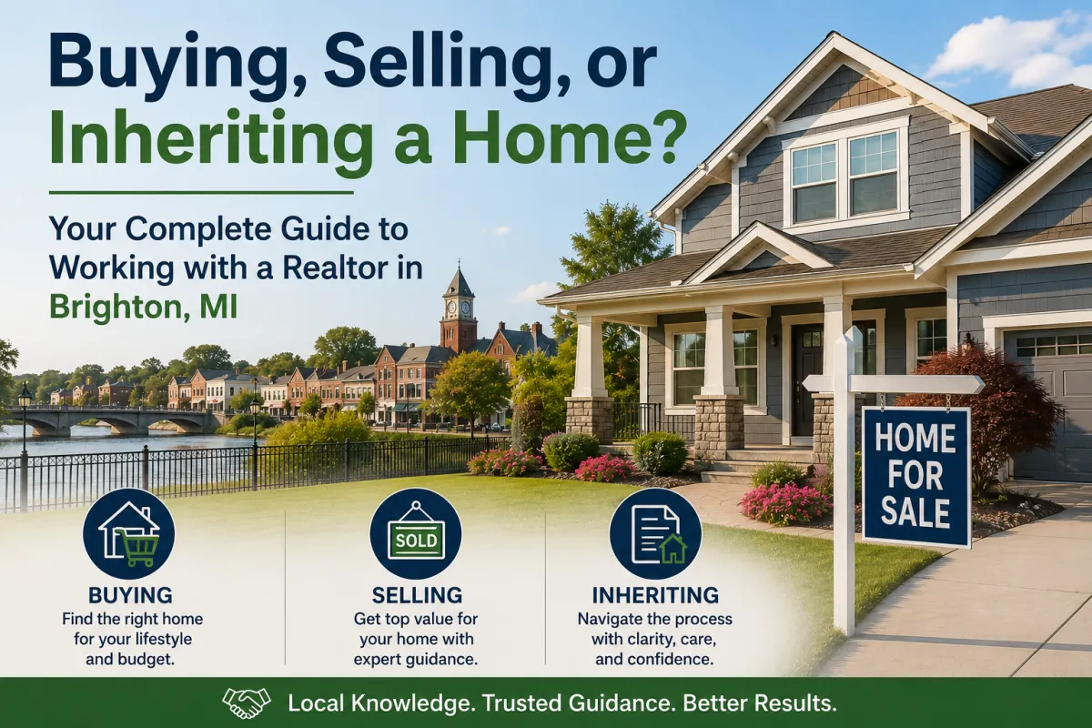 Beautiful homes in Brighton, MI with expert guidance from Daniel DeCapua, trusted Realtor for buying, selling, and probate real estate