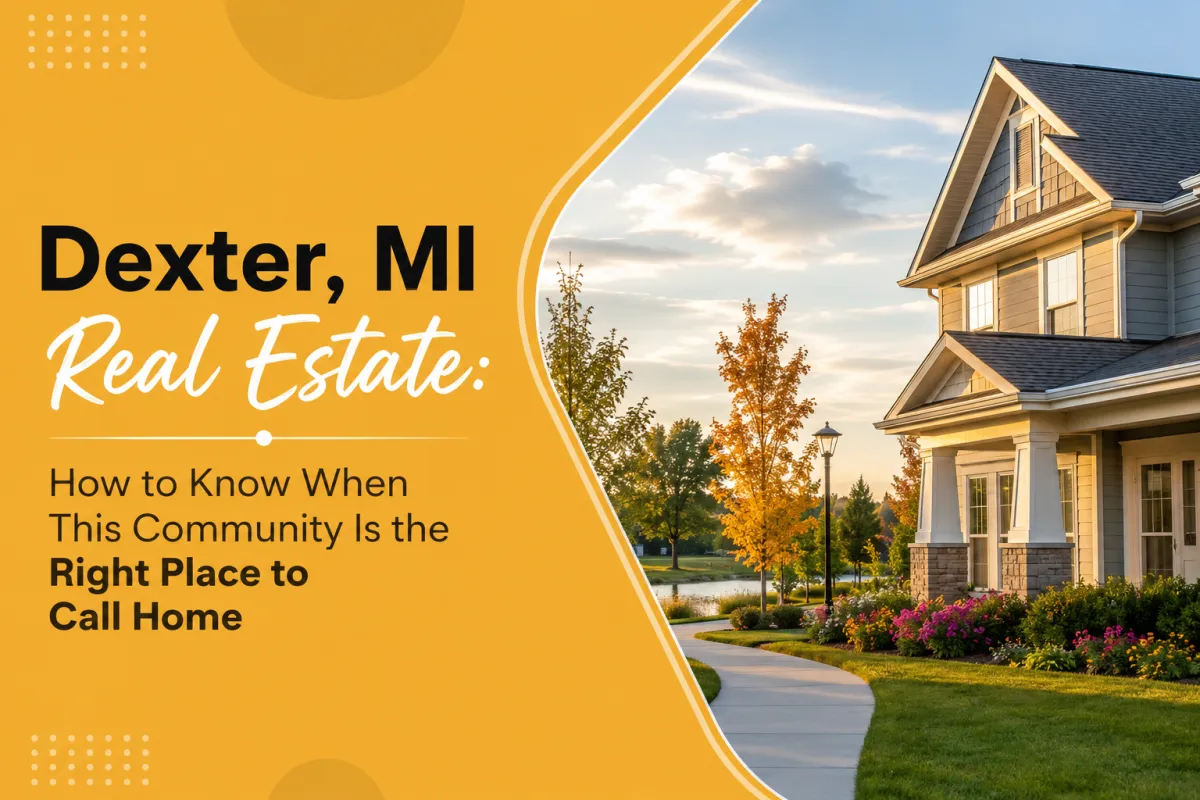 Dexter MI real estate and homes for sale
