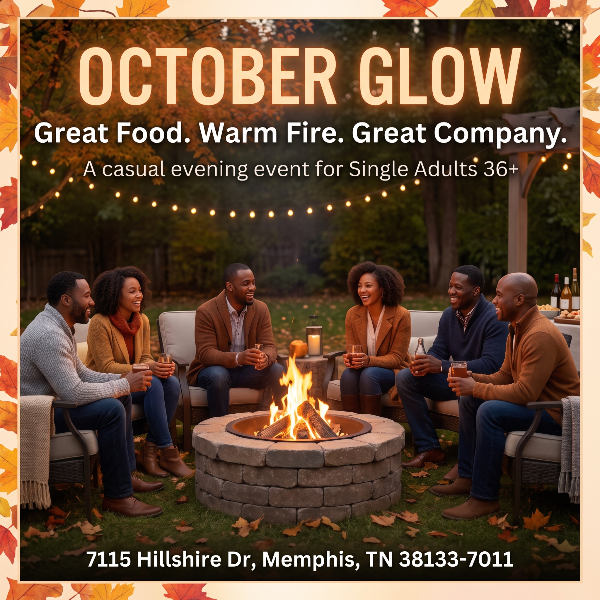 October Glow events logo