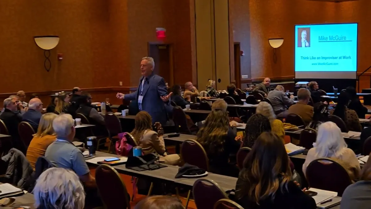 Portrait of Mike McGuire, enterprise coach and keynote speaker