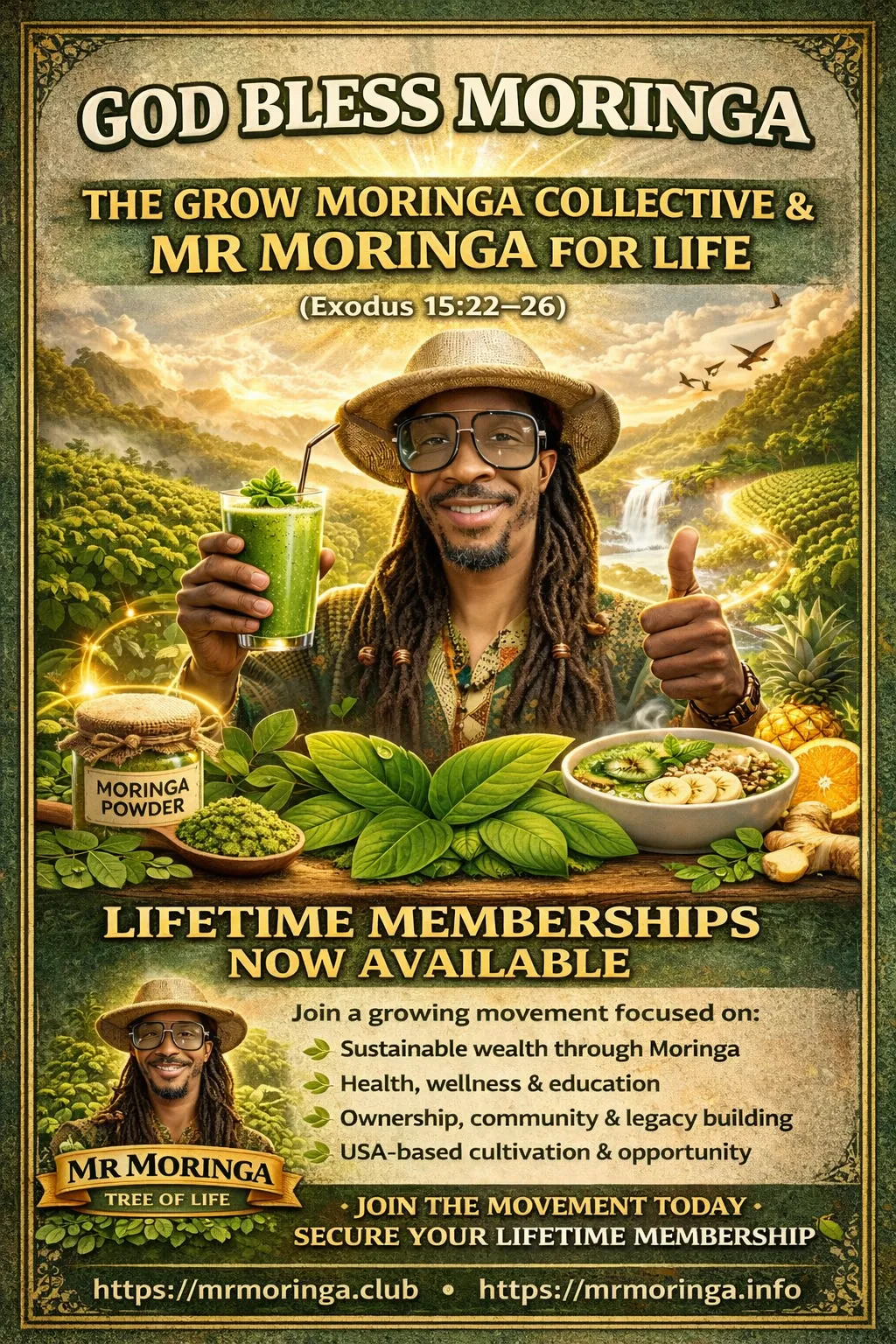 GOD BLESS MORINGA