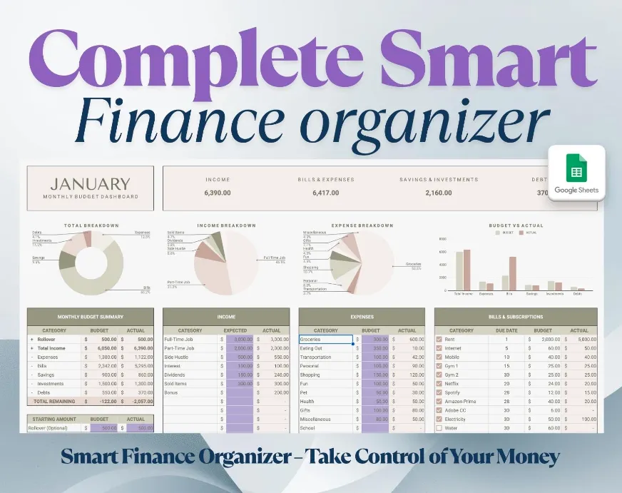 Smart Finance Organizer