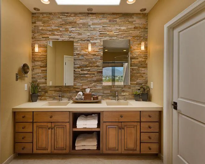 Bathroom interior maintained by MMI Home Manager showcasing quality home care and reliable maintenance services in Boerne