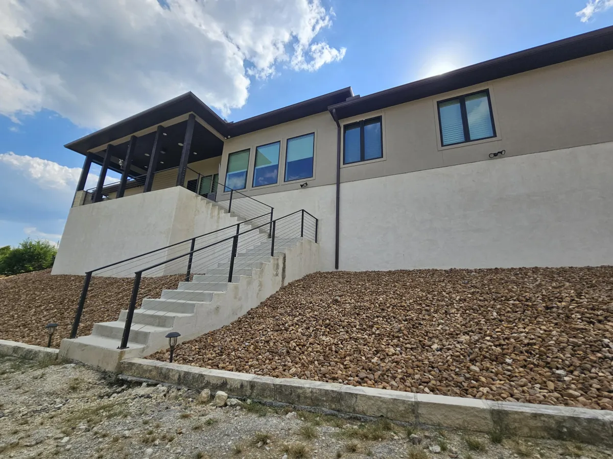 Home exterior maintained by MMI Home Manager with routine inspections and preventive maintenance for Boerne homeowners