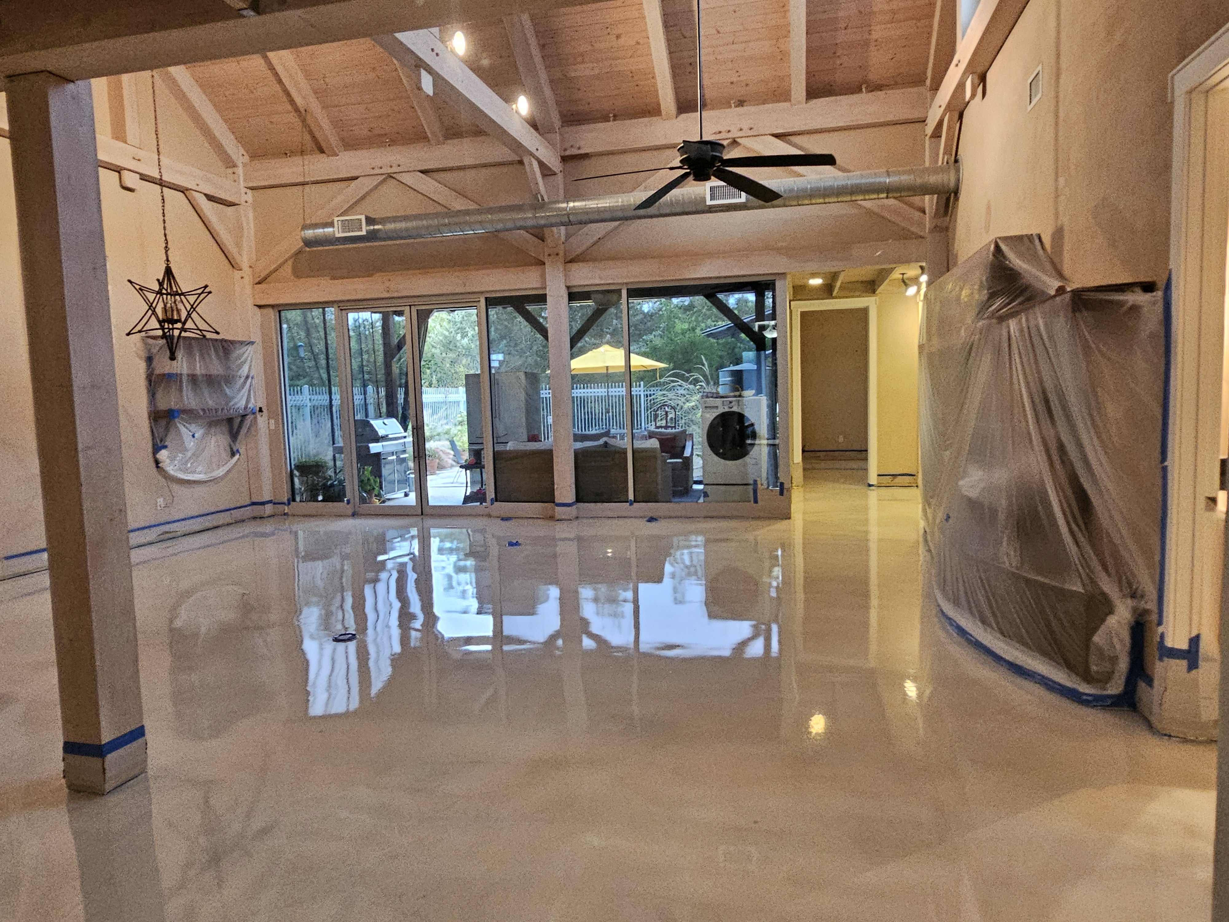 Home interior undergoing professional maintenance and inspection as part of a customized home management plan by MMI Home Manager