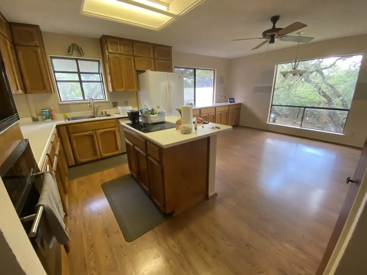 Kitchen interior maintained by MMI Home Manager with reliable home inspections and maintenance service in Boerne