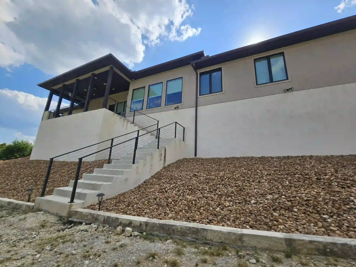 Home exterior maintained by MMI Home Manager with routine inspections and preventive maintenance for Boerne homeowners