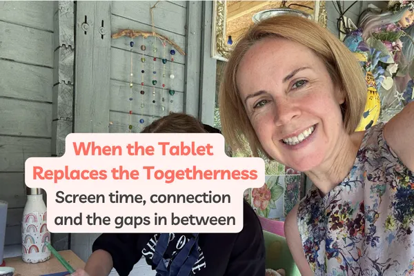 When the tablet time replaces the togetherness at home