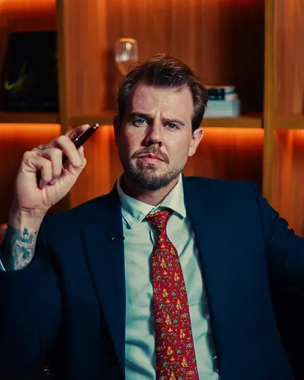 Retrato de André Mariga, criador da metodologia Turtle