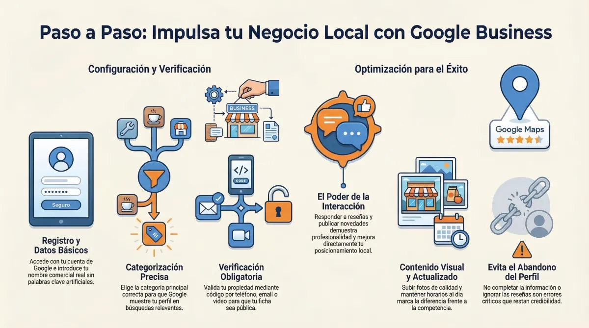 Cómo Crear Google My Business en 2026: Guía Paso a Paso (Con Capturas)