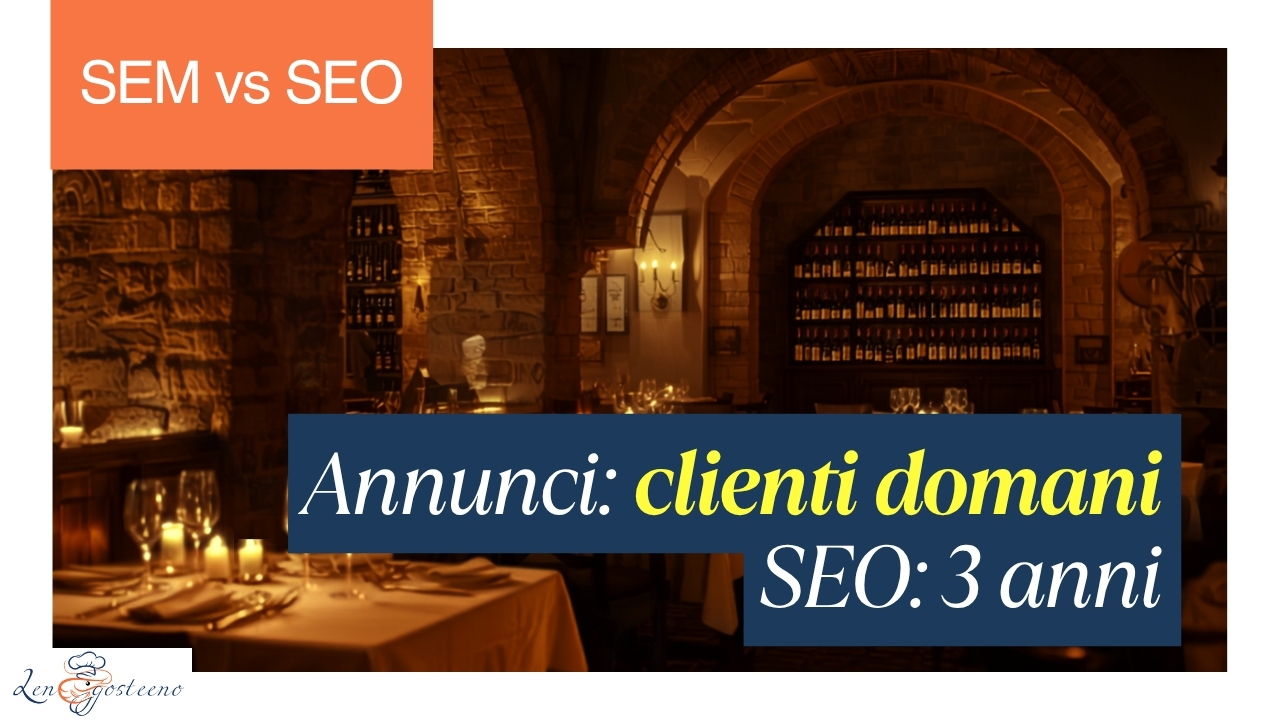 Annunci Google vs SEO Locale per il Tuo Ristorante: Budget