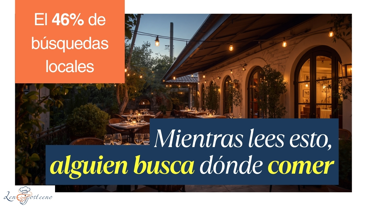 El 46% de las Búsquedas en Google Terminan en un Restaurante