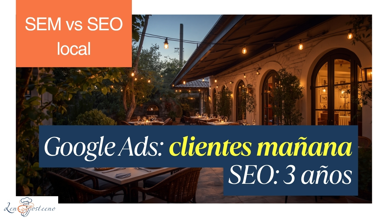 Google Ads vs SEO Local para Tu Restaurante: ¿Dónde Vale Más Tu Dinero?