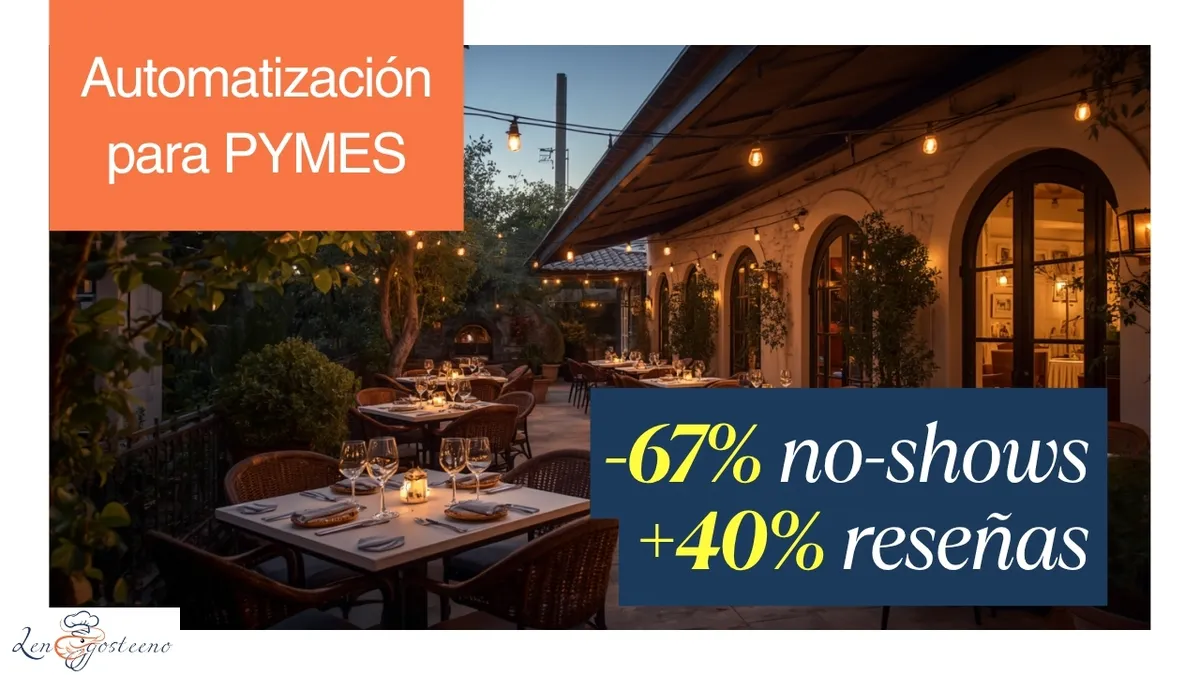 Automatización para Restaurantes: Más Reservas Sin Más Horas