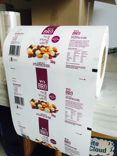 Food Packaging by AusPrinters flexographic printing made in Australia