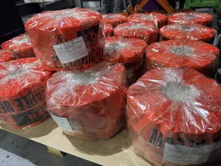 Below ground electrical warning tape by AusPrinters printed flexographic tapes for electrical warning tapes, gas warning tapes, water warning tapes, telecommunication warning tapes