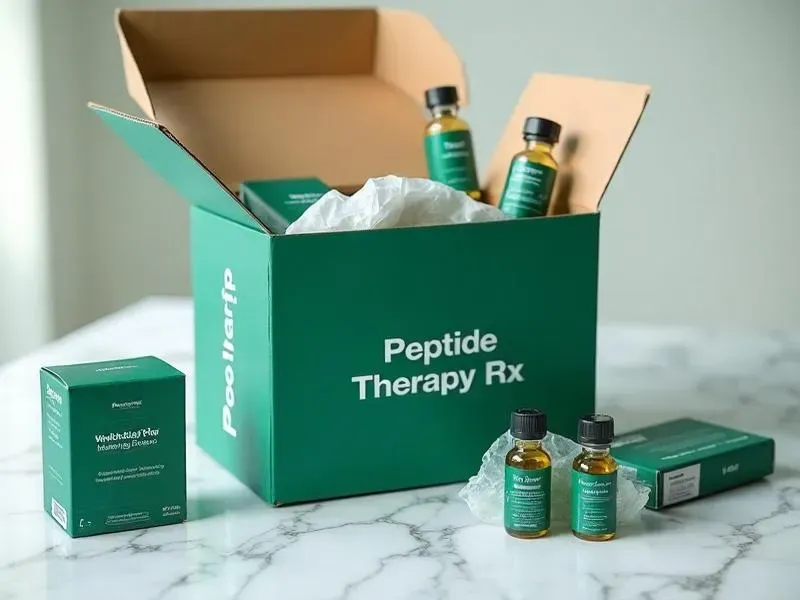 Step 3: peptide package delivered to your doorstep.