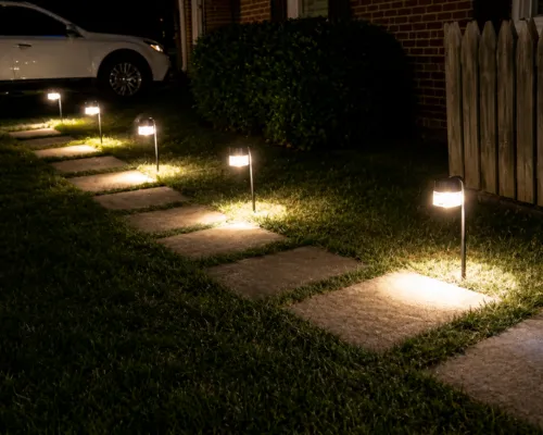 Landscape Lighting in Delaware County