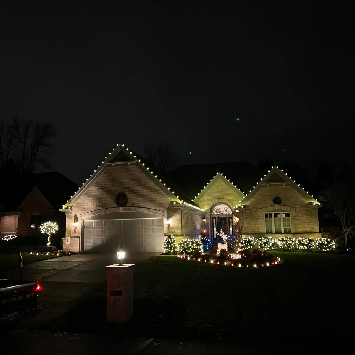 Commercial Christmas Light Installation Dayton