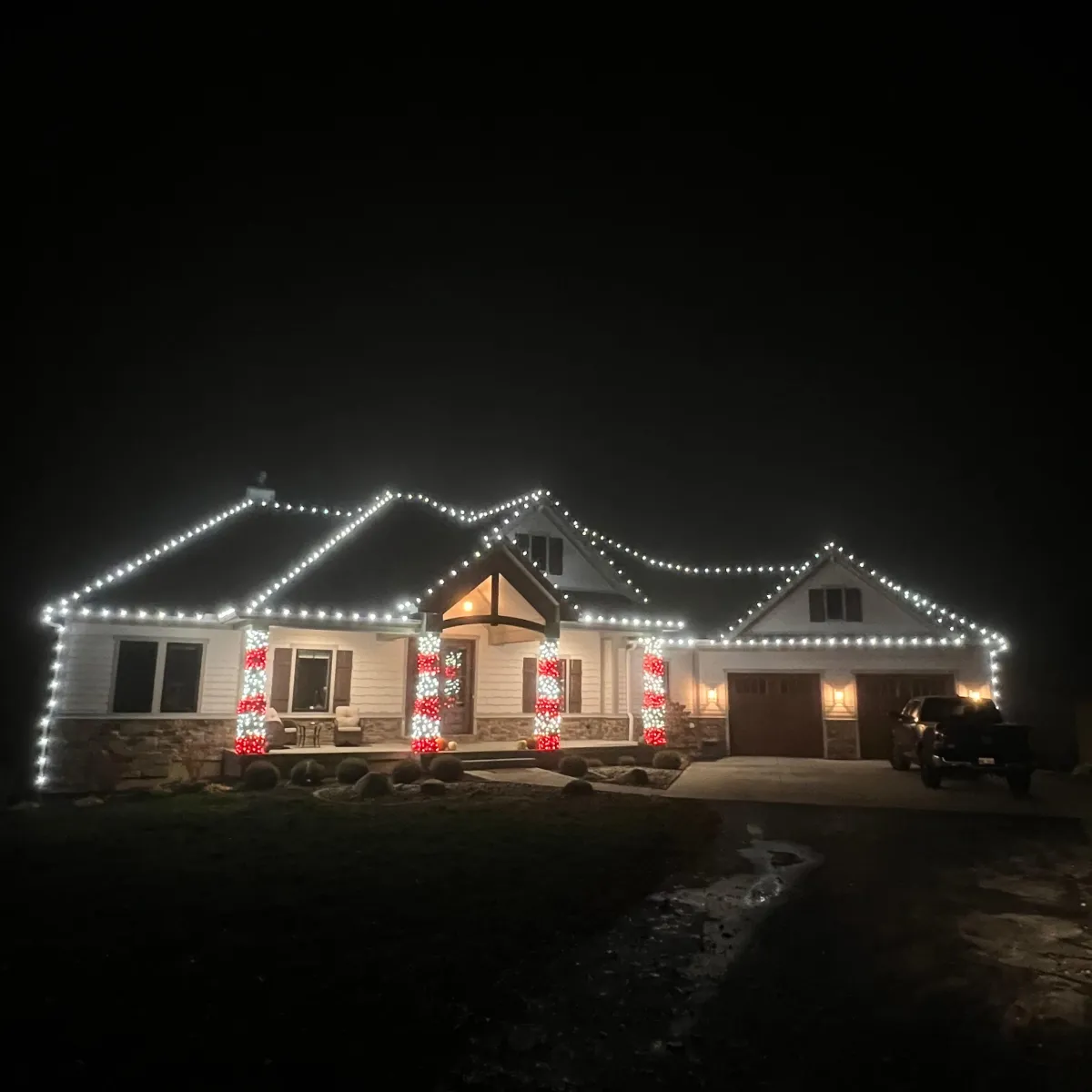 Dayton Residential Christmas Light Installation