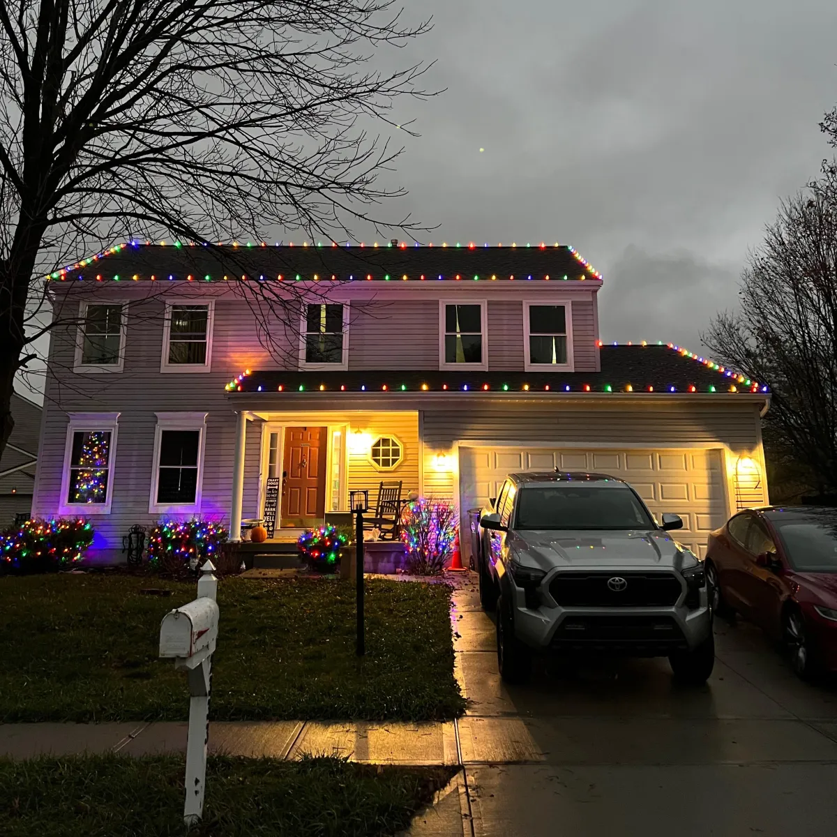 Residential Christmas Light Installation Dayton