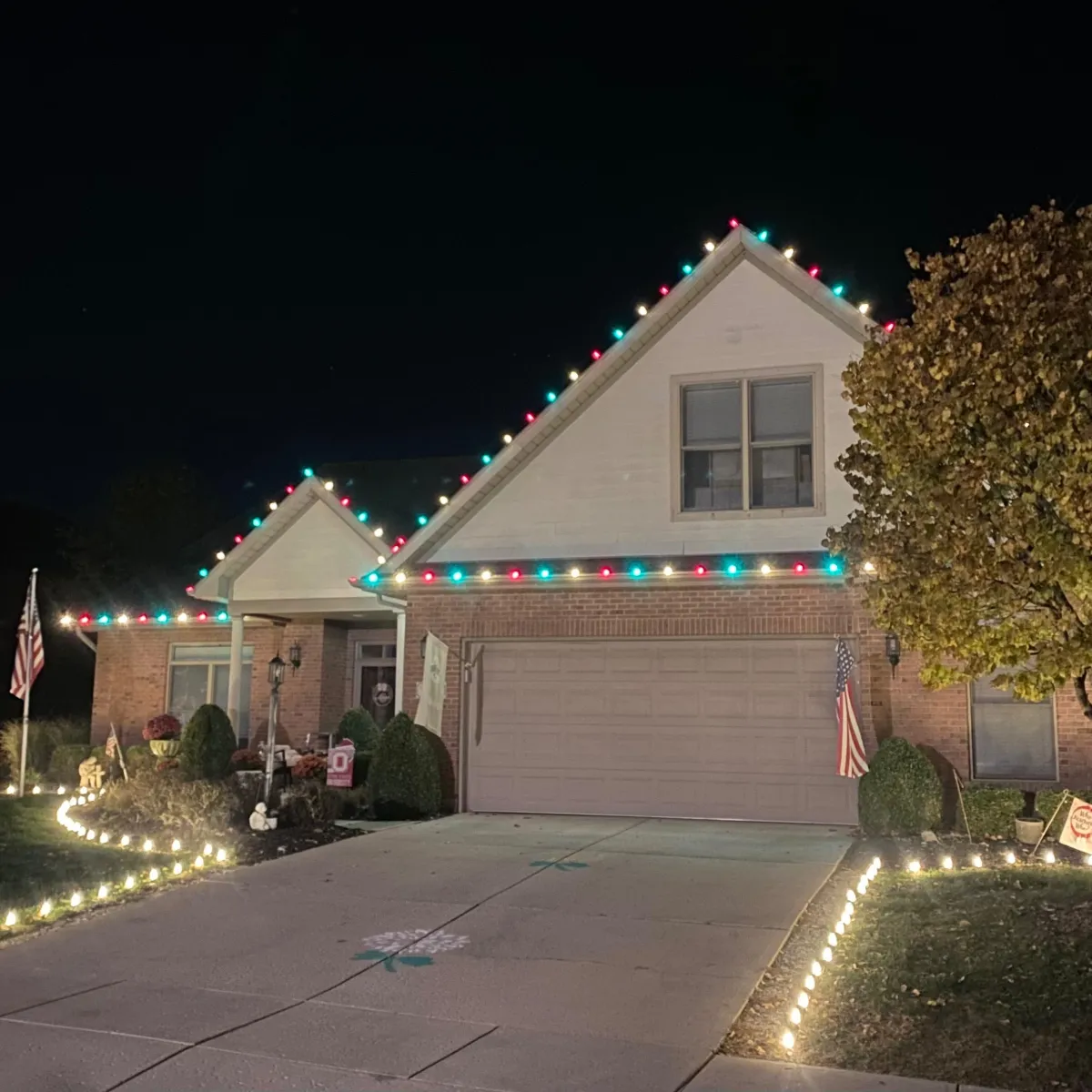 Commercial Christmas Light Installation Dayton