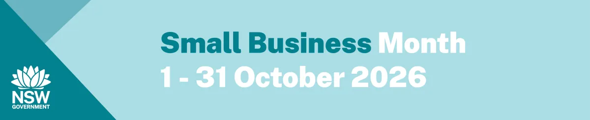 NSW Small Business Month Event