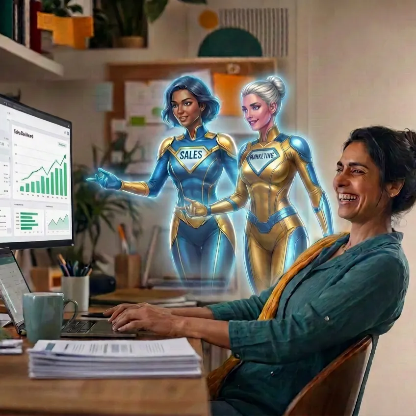 Sales and Marketing in te Age of AI Online Webinar