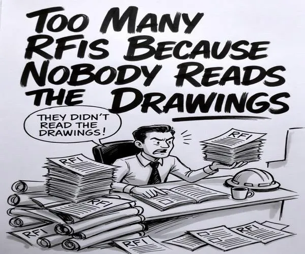 Why Am I Drowning in RFIs? When Contractors Don’t Read the Drawings