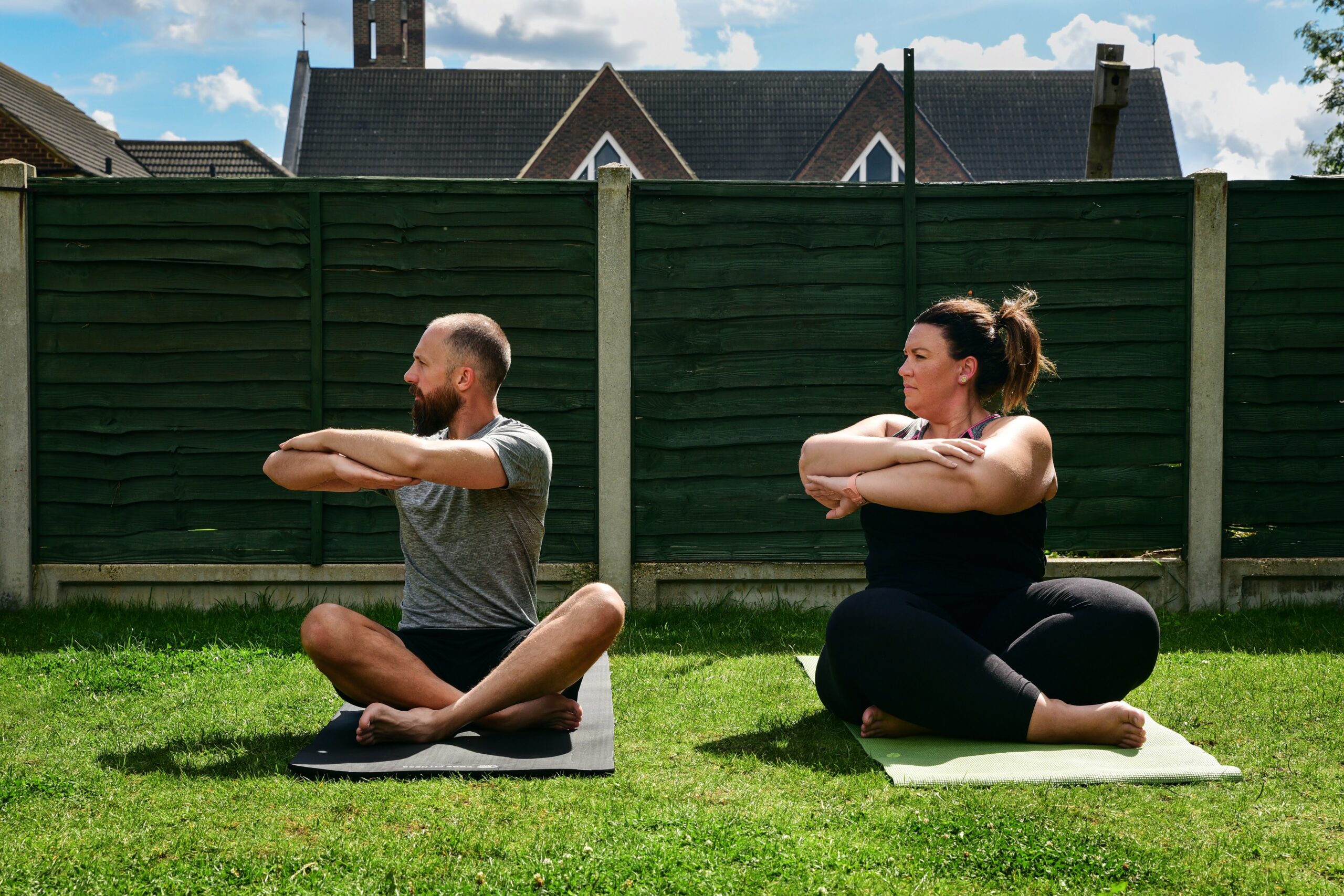 Picture of clients doing Pilates