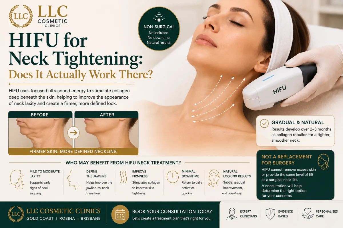 HIFU for Neck Tightening: Does It Actually Work There?