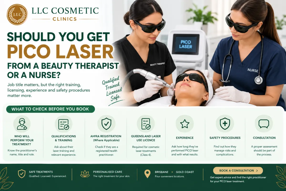 Should you get PICO laser from a beauty therapist or a nurse