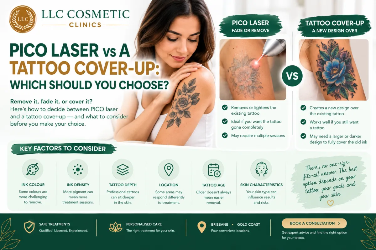 PICO Laser vs a Tattoo Cover-Up: Which Should You Choose?