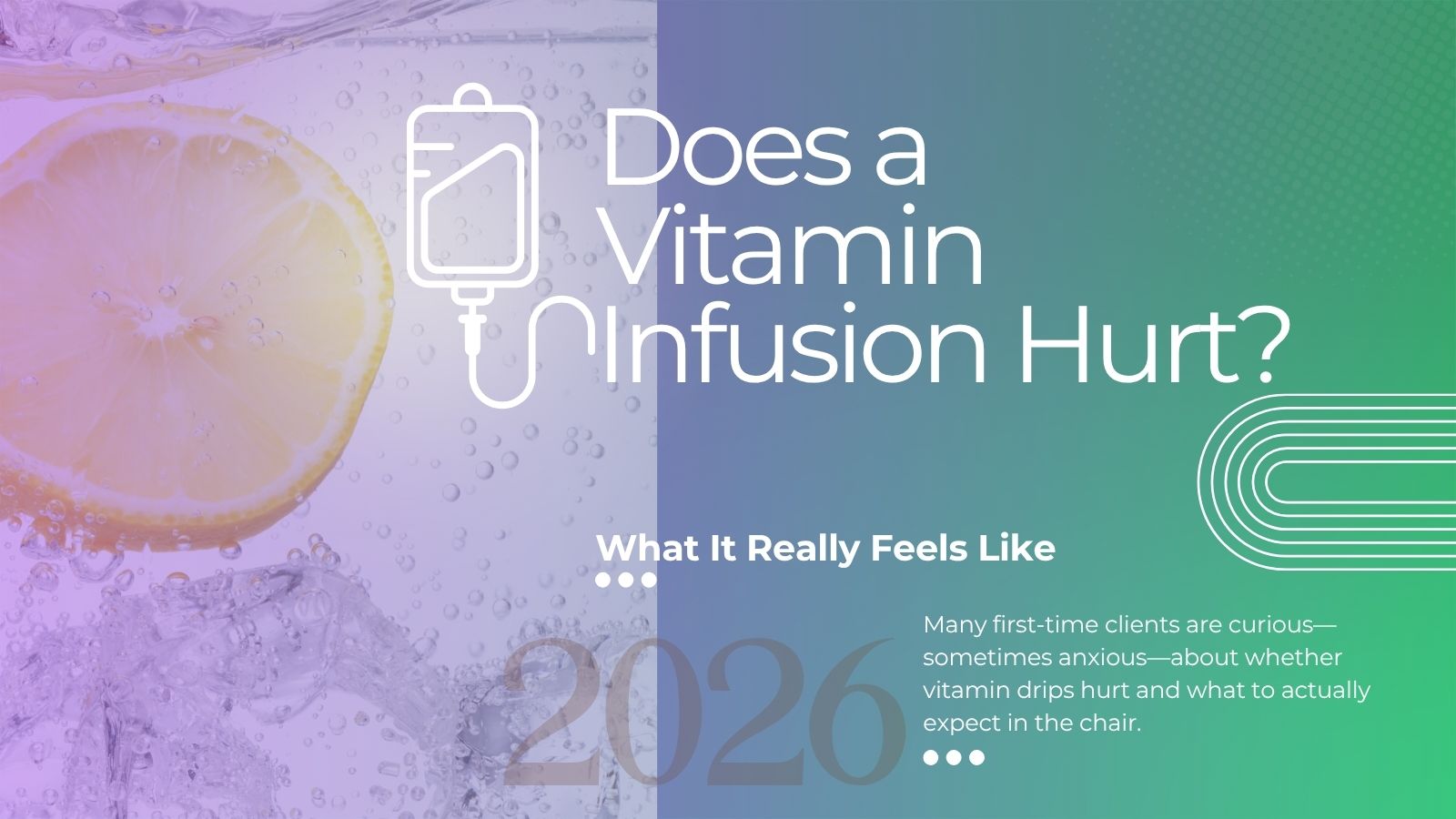 Does a Vitamin Infusion Hurt? Real Experiences