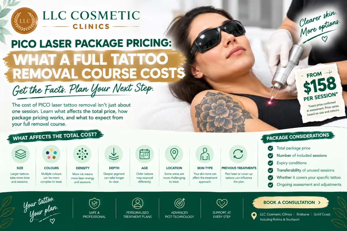 PICO laser package pricing for tattoo removal