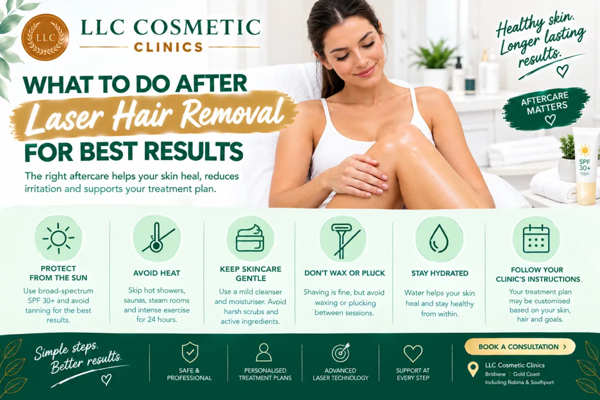 What to do after laser hair removal for best results