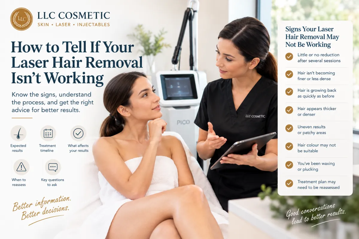 How to Tell If Your Laser Hair Removal Isn’t Working