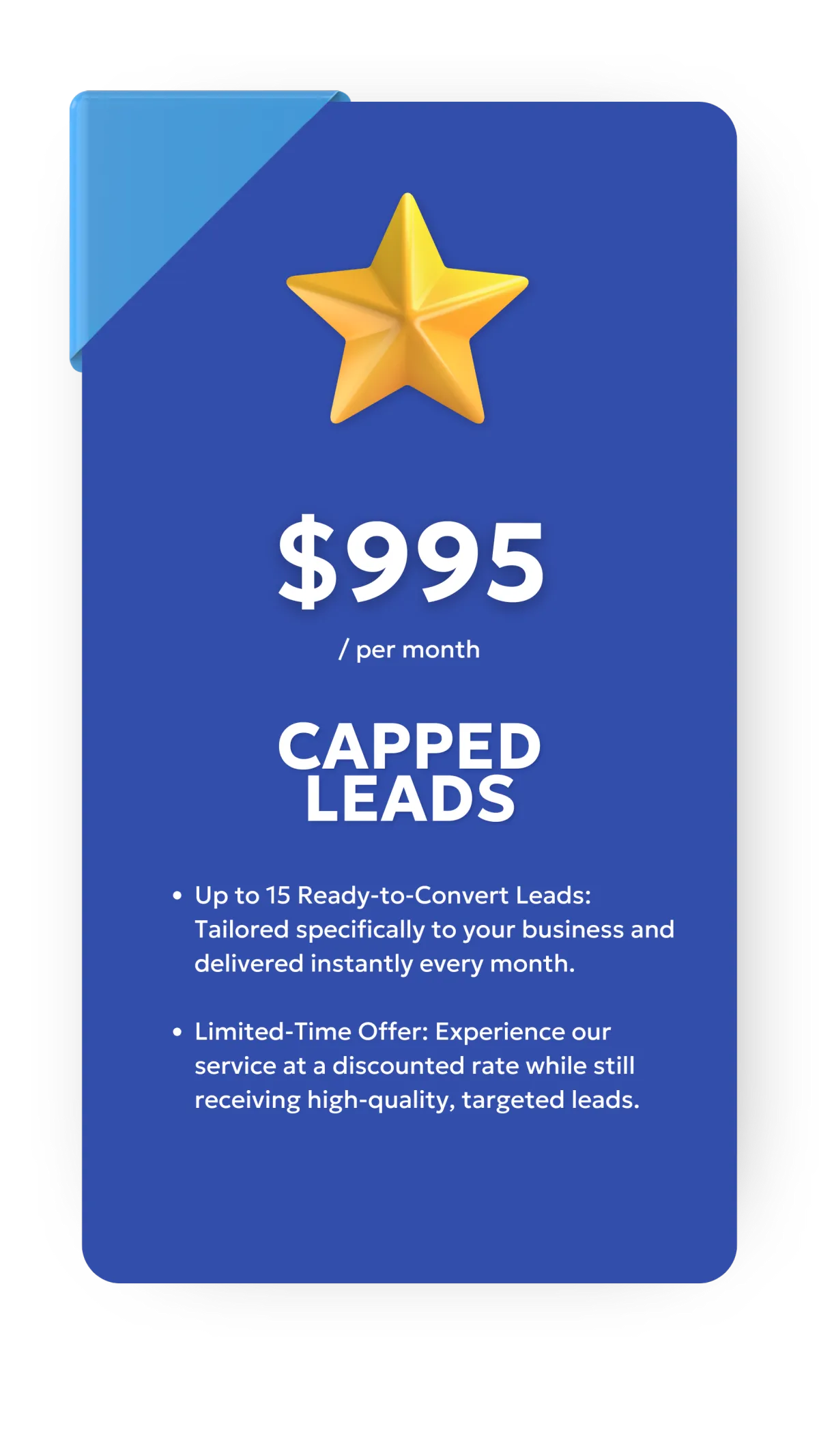 Bizleads Standard Pricing