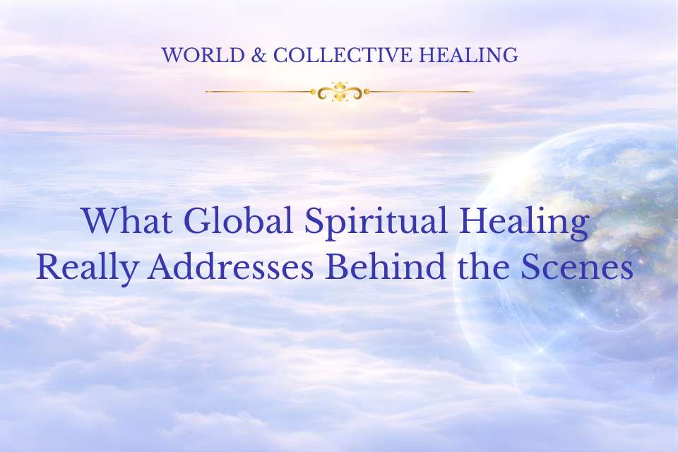 What Global Spiritual Healing Really Addresses Behind the Scenes