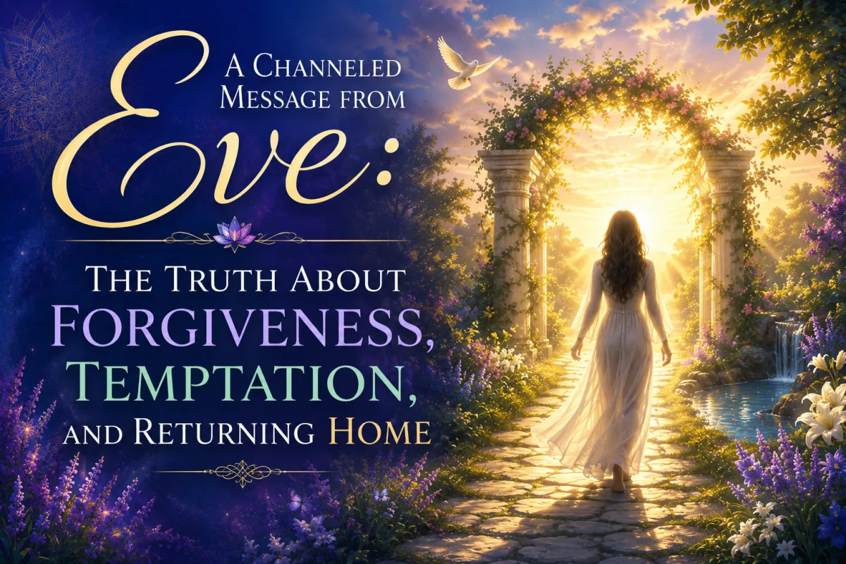 A Channeled Message from Eve: The Truth About Forgiveness, Temptation, and Returning Home