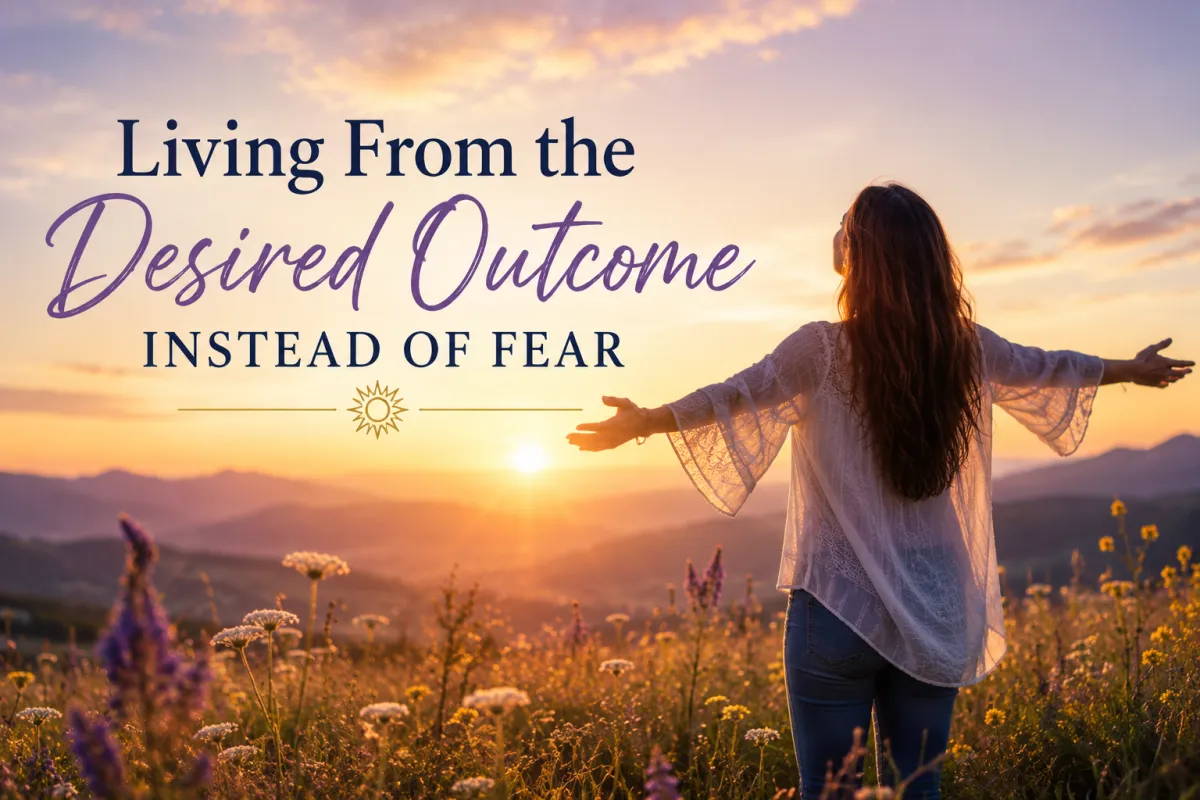 Living From the Desired Outcome Instead of Fear