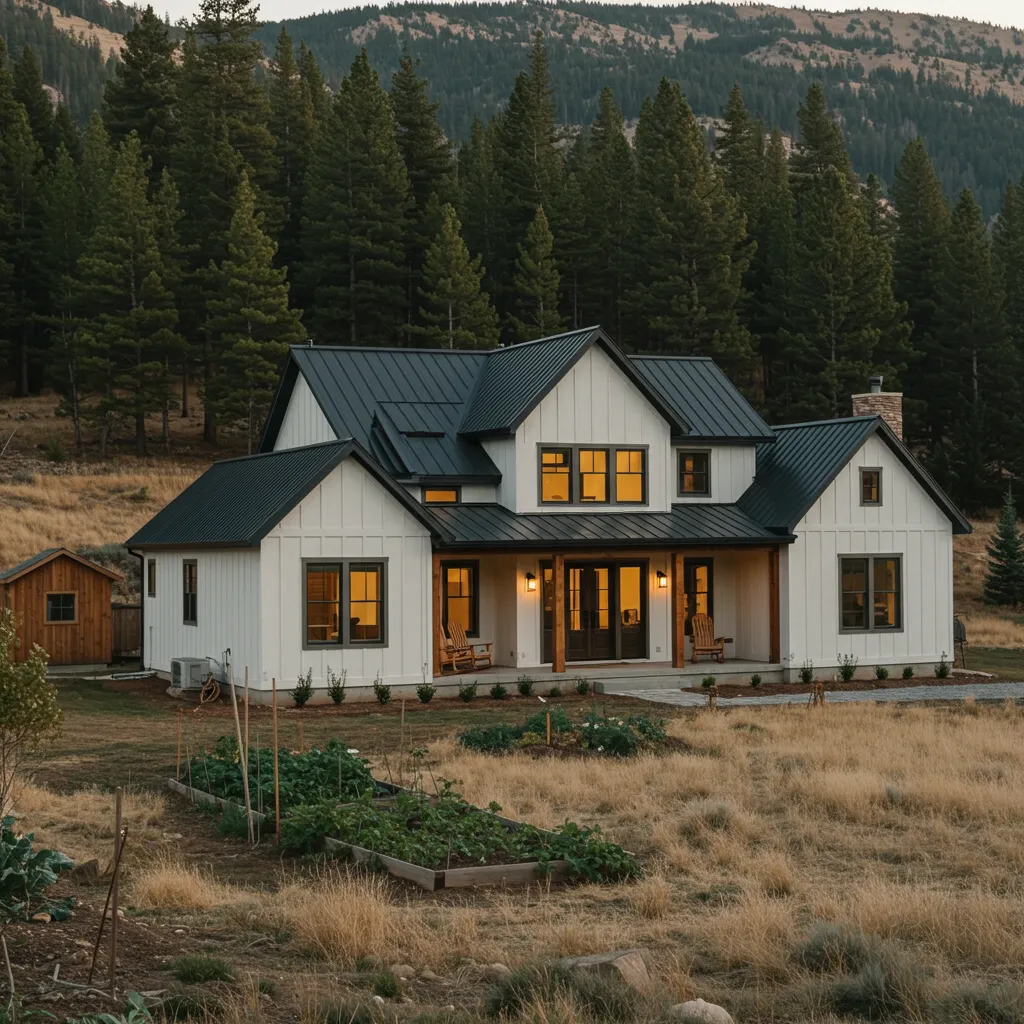 Elegant two-story traditional home with landscaped yard and stone accents