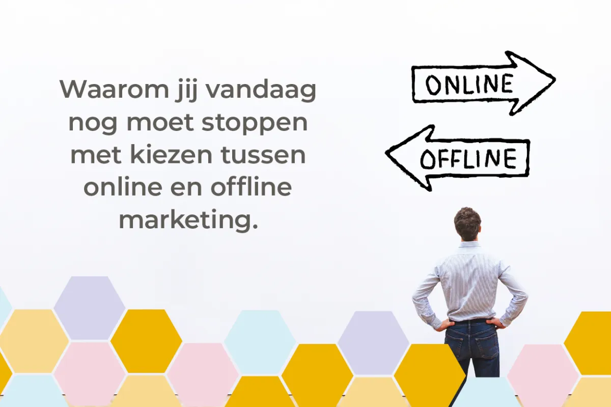 kies online of offline. Brandsbee Blog Beeld.
