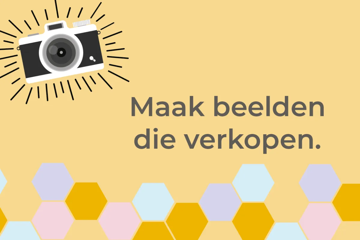 Maak beelden die verkopen.