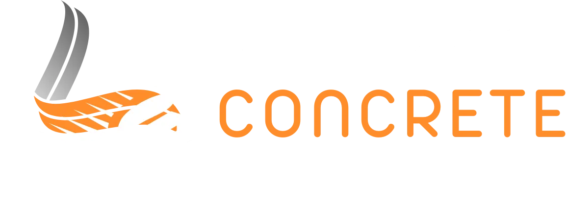 Temple Terrace Concrete White Logo