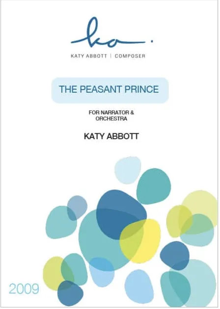 Sheet music score for The Peasant Prince