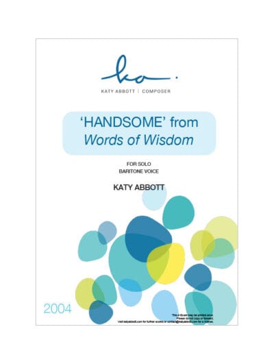 Sheet music edges and a marigold bloom beside a manuscript, calm teal-tinted photographic style for footer branding.